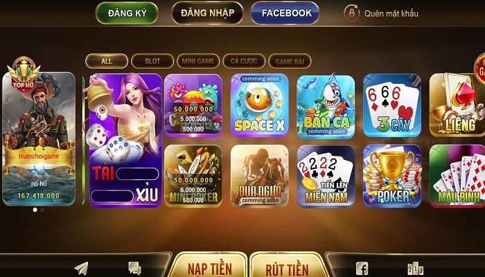 Bộ sưu tập game độc đáo tại Hen 88 Club